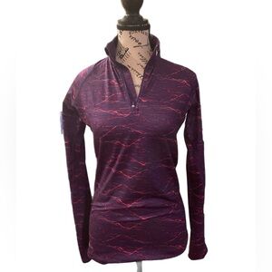 Women’s Nike Pro Combat Dri Fit 1/4 zip pullover